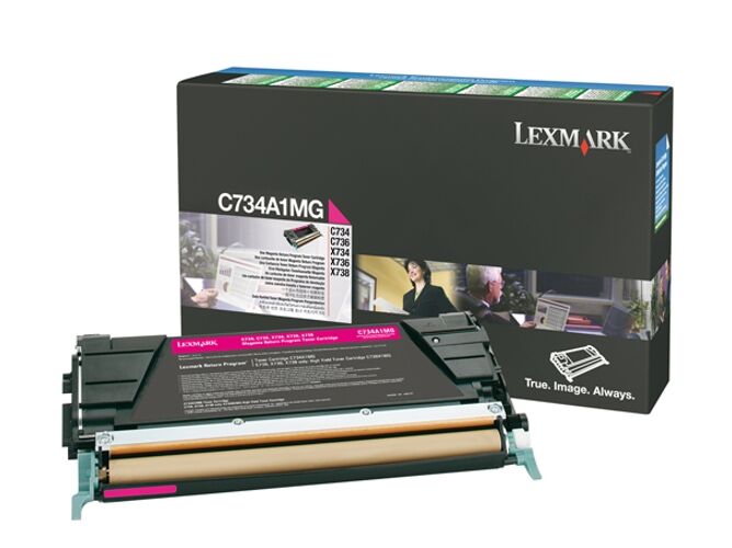 Lexmark Tóner LEXMARK C734A1MG Magenta
