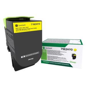 Lexmark CS/CX417/517 Toner Jaune Original 71B2HY0