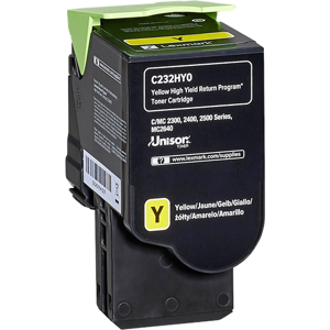 Lexmark C/MC2325/2425/2535 Toner Jaune Original C232HY0