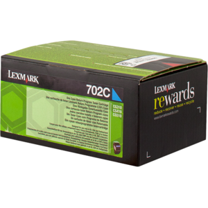 Lexmark 70C20C0 Toner Cyan Original 702C