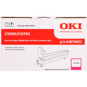 Oki C5850/5950 Tambour d'image Magenta Original 43870022