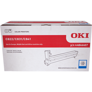 Oki C822/831/841 Tambour d'image Cyan Original 44844407