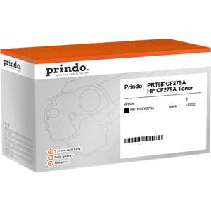 Prindo Classic Toner Noir(e) Original PRTHPCF279A - Publicité