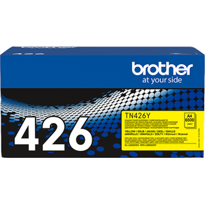 Brother 426 Toner Jaune Original TN-426Y - Publicité