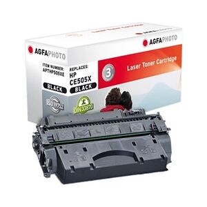 Agfaphoto Compatible Avec Hp 05x (ce505x) Agfa Photo Apthp505xe Toner Noir - Publicité