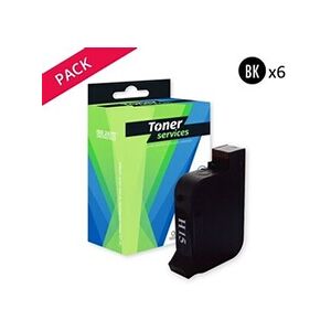 Toner Services Compatible HP 15 Cartouches Pack de 6 Noir C6615D - Publicité