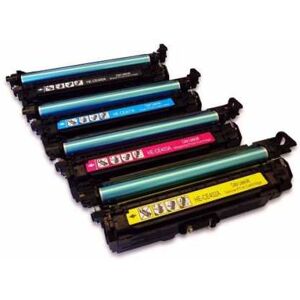 Compatible HP Color LaserJet Entreprise MFP-M575dnm, Pack toners HP CE400X/CE401A/CE402A/CE403A - 4 couleurs