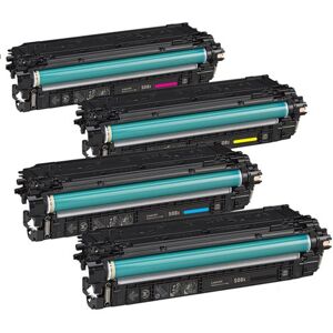 Compatible HP Color LaserJet Entreprise Flow MFP-M577cm, Pack toners HP CF360X/CF361X/CF362X/CF363X - 4 couleurs