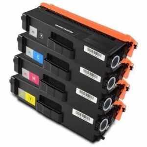 Compatible Brother TN-329 (TN329) - Pack 4 toners Haute capacite - 4 couleurs