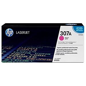 HP 307A Toner authentique CE743A - Magenta - Publicité