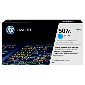 HP 507A Toner authentique CE401A - Cyan - Publicité