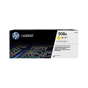 HP 508A Toner authentique CF362A - Jaune - Publicité