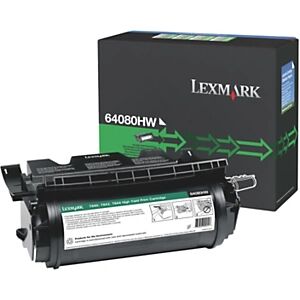 Lexmark Toner, 64080HW, (pack de 1), noir - Publicité