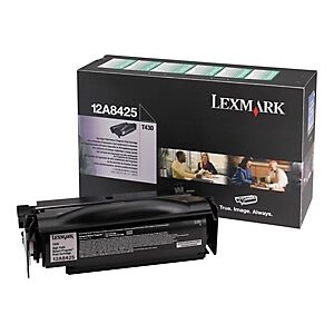 Lexmark Toner Original 12A8425 (Pack de 1) à rendement élevé - Noir - Publicité