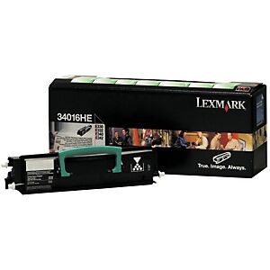 Lexmark Toner Original 34016HE N, (Pack de 1), Noir - Publicité