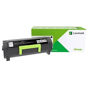 Lexmark Toner Original 502U, 50F2U00 (Pack de 1 ) à rendement extrêmement élevé - Noir - Publicité