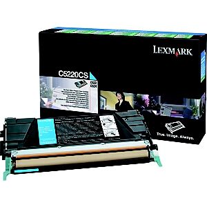 Lexmark Toner Original C5220CS C, (Pack de 1), Cyan - Publicité