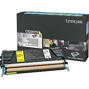 Lexmark Toner Original C5220YS J, (Pack de 1), Jaune - Publicité