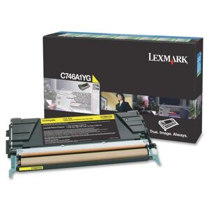Lexmark C746A1YG cartouche 7000pages Jaune toner et laser