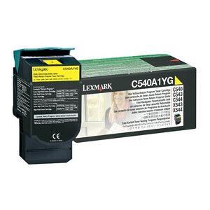 Lexmark Cartouche Toner C54X Jaune 1 000 pages LRP - Publicité