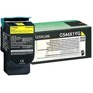 Lexmark Cartouche Toner C54X Tres Haute Capacite Jaune 4 000 pages LRP