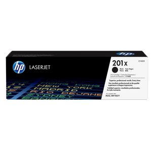 HP 201X Noir Cartouche toner Haute Capacite (CF400X) 2800 pages