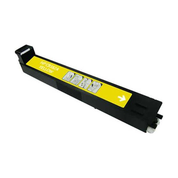 Compatible HP Color LaserJet CP6000 SERIES, Toner pour CB382A - Jaune