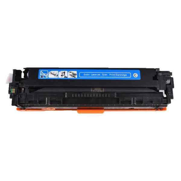 Compatible HP Color LaserJet CP1500 SERIES, Toner pour CB541A - Cyan