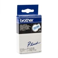 Brother TC591 black on blue tape, 9mm (original)