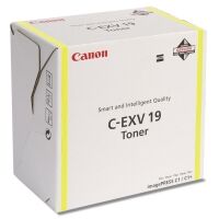 Canon C-EXV 19 Y yellow toner (original)