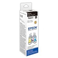 Epson T6641 black ink tank (original Epson)