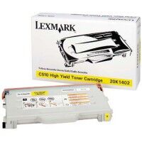 Lexmark 20K1402 high capacity yellow toner (original)