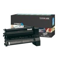 Lexmark C7700CH high capacity cyan toner (original)