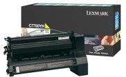 Lexmark C7700YH high capacity yellow toner (original)