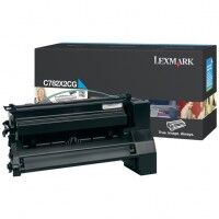 Lexmark C782X1CG high capacity cyan toner (original)