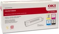 Oki 43698501 toner rainbow pack (original OKI)