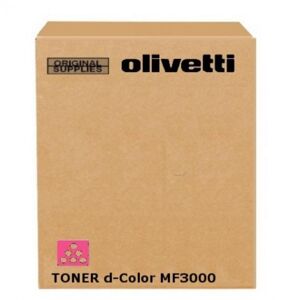 toner olivetti b0893 magenta originale per olivetti d-color mf3000 3000mf a0x53l2 capacita 6.000 pagine
