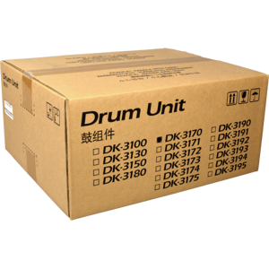 drum unit dk-3170 302t993060 tamburo originale per kyocera ecosys m3145dn,m3645dn,p3045dn,p3145dn 300.000 pagine dk3170