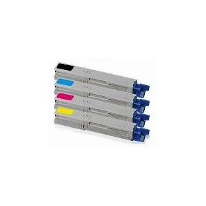 Toner Rigenerato per OKI C3520 Pagine 2.500 per colore, Ciano 43459323 Pagine 2.500