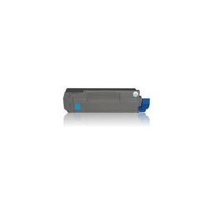 Toner Rigenerato per Oki C5850 Oki C5950, Ciano 6.000 pagine