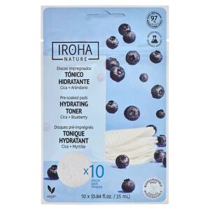 IROHA nature Hydrating Toner Pads Pro Packung 10 Stück