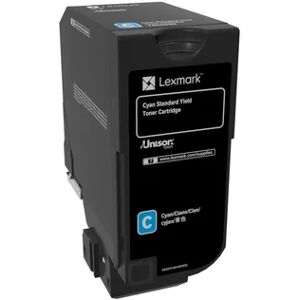 Lexmark CS720 cartuccia toner 1 pz Originale Ciano [74C0S20]