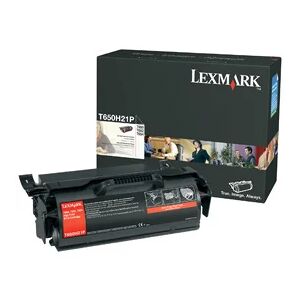 Lexmark T650H80G cartuccia toner 1 pz Originale Nero [T650H80G]