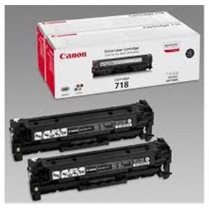 Canon Toner originale  718BKD Nero