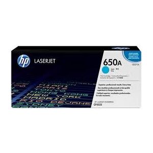 HP Toner originale  650A per stampanti  Laserjet - Ciano