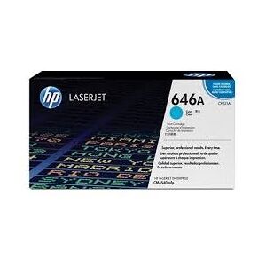 HP Toner originale  646A per stampanti  Laserjet - Ciano