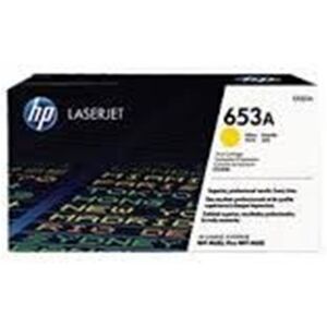 HP Toner originale  653A per stampanti  Laserjet - Giallo