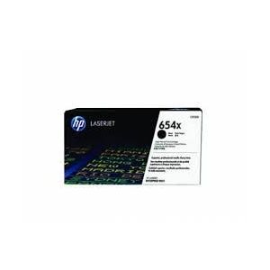 HP Toner originale  654X per stampanti  Laserjet - Nero