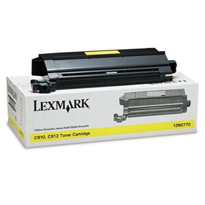 Lexmark Toner originale  12N0770 Giallo