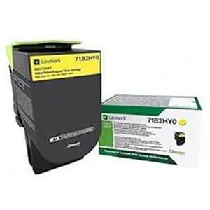 Lexmark Toner originale  71B2HY0 Giallo